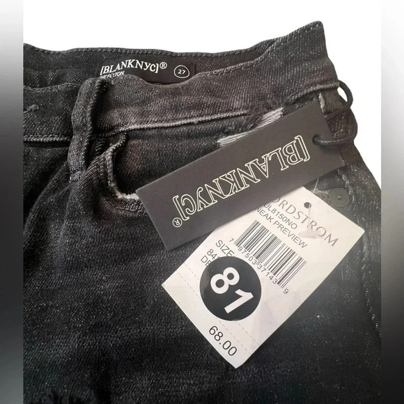 NWT Blank NYC The Fulton Roll Up Shorts - Picture 3 of 4